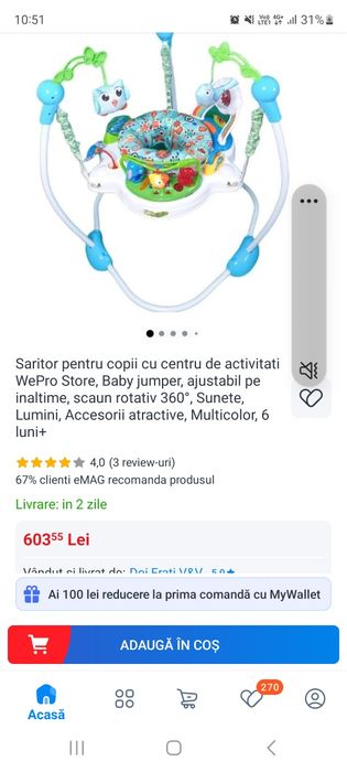Saritor bebe tematica junglă