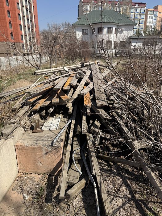 Доски разных размеров б/у