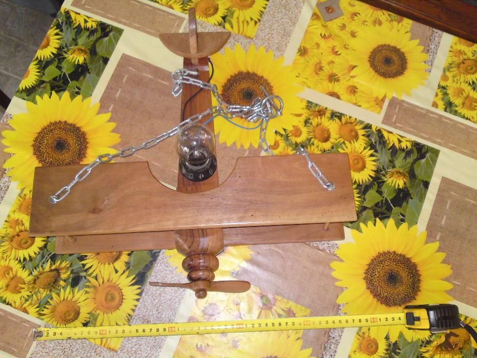 Продавам лампа самолет рьчна порьчкова изработка