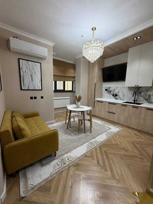 ЖК  O’z Mahal ул.Новомосковская 2-комн 12/14 37 м² евроремонт меб/тех