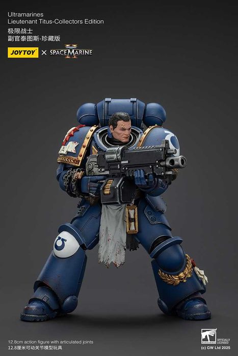 JOYTOY Warhammer 40k: Space Marine II – Lieutenant Titus