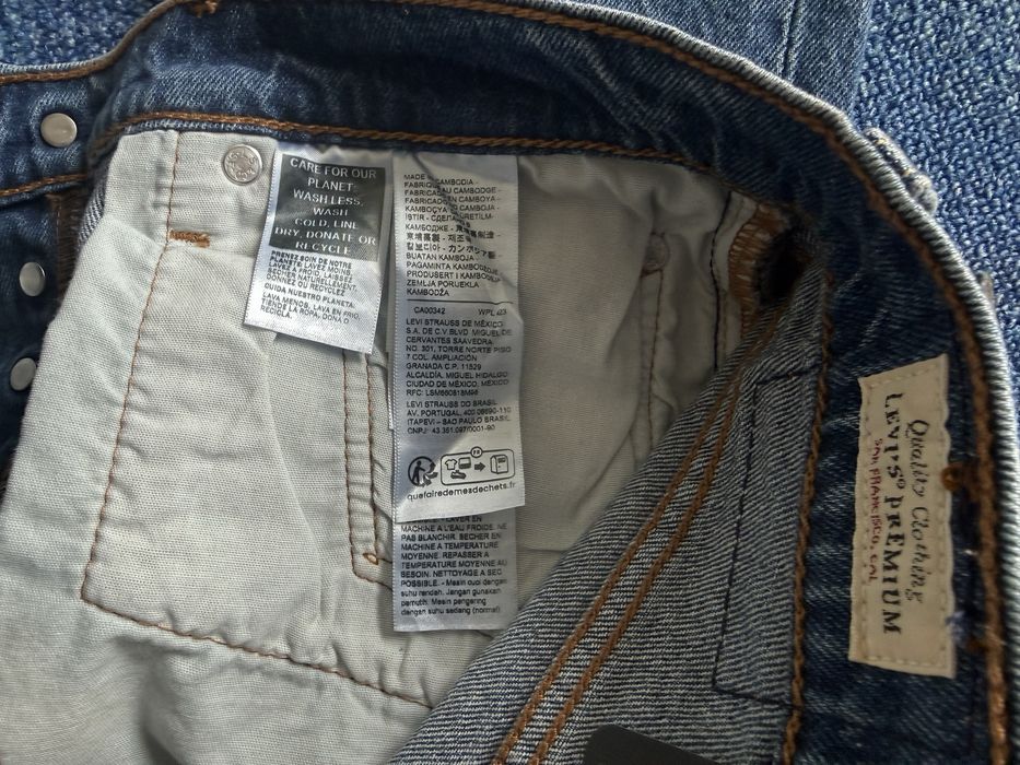 Levis 501 Crop / Levi’s 501 Curve Jeans ОРИГИНАЛНИ дамски дънки - 28-30