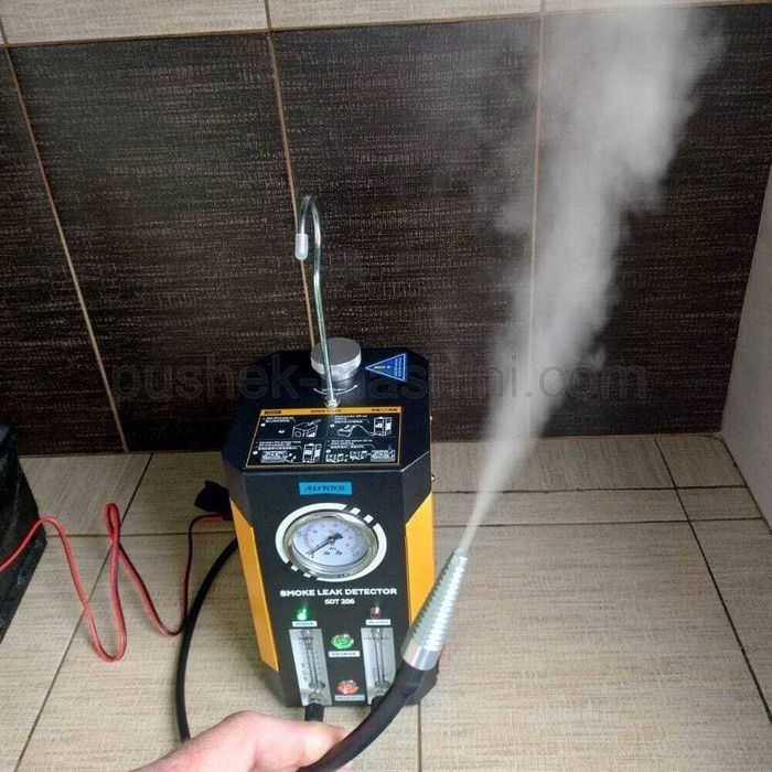 Пушек машина за автодиагностика и откриване на утечки с дим