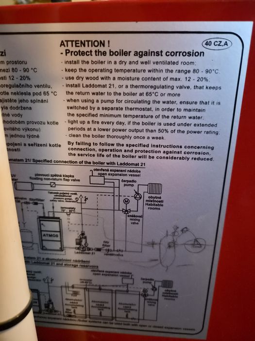 Vand centrala pe lemne cu gazificare