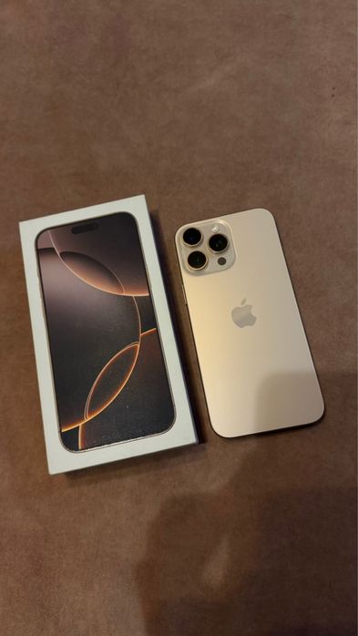 Окончательно 500 000тг! iPhone 16 Pro Max 1TB — 88% АКБ