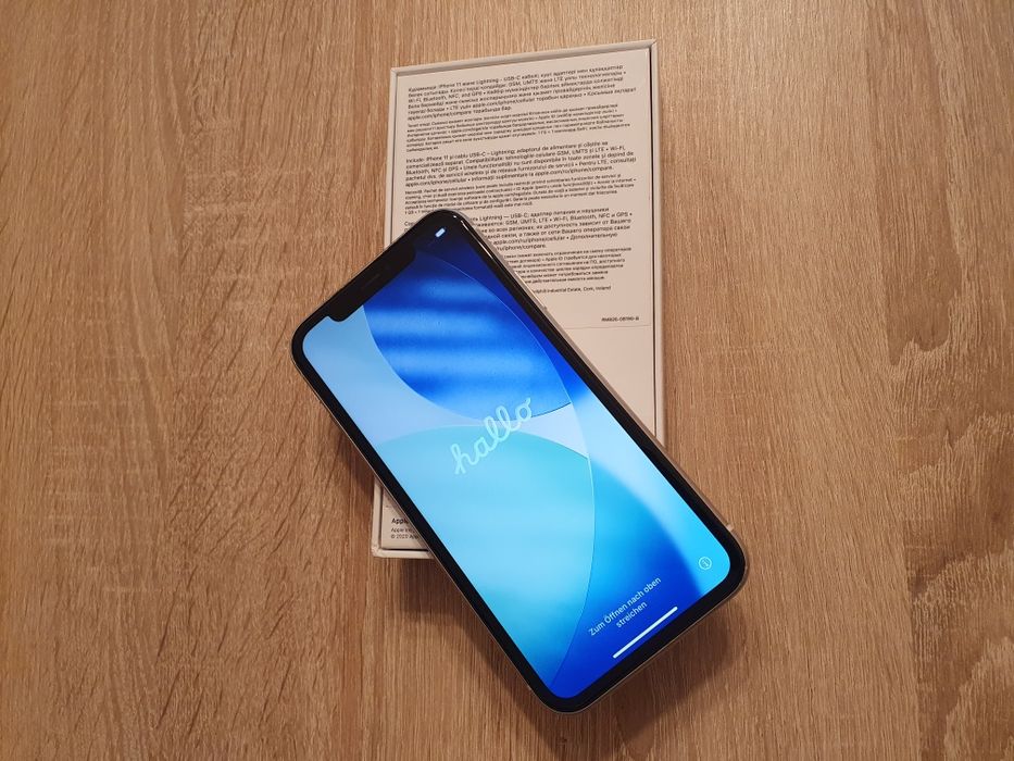 Iphone 11 Original, White, 128gb, stare impecabilă, vine  însoțit de factura de achiziție