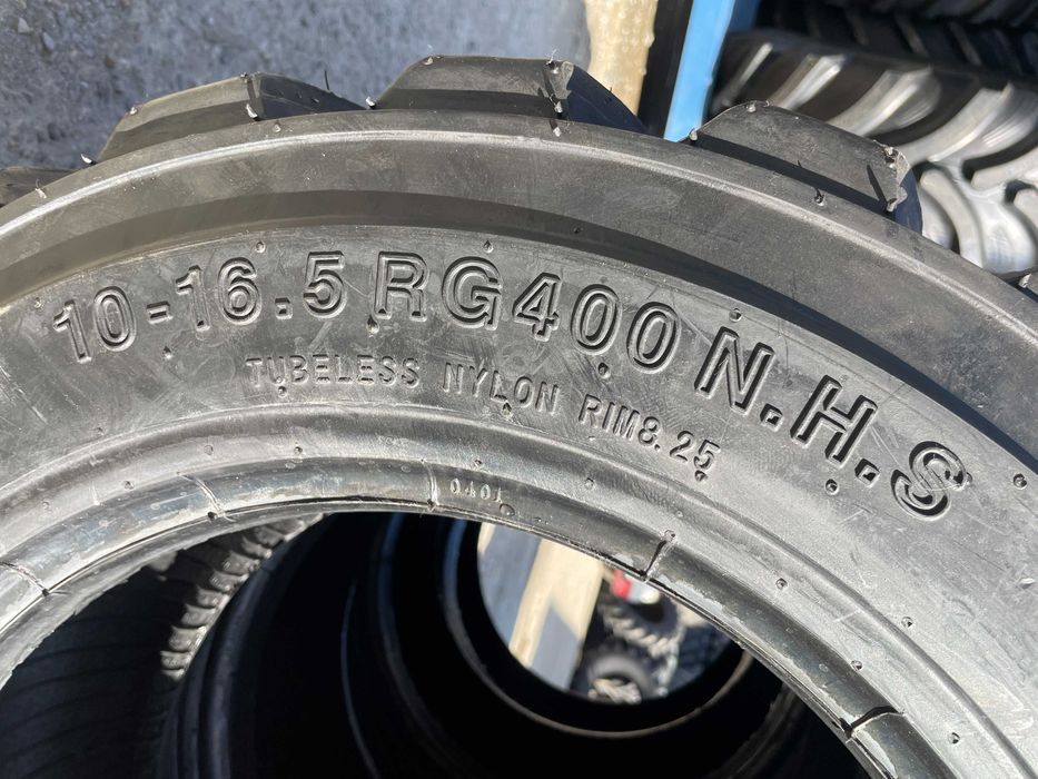 Anvelope industriale 10-16.5 bobcat 753 s220 fiat hitachi