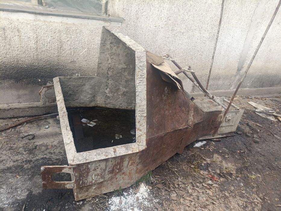 Туфелька. Бадью для бетона