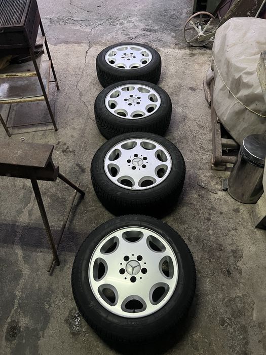 Джанти Мерцедес със зимни гуми 205 55 16 Fulda