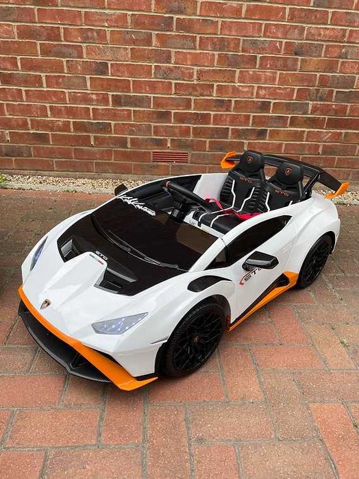 Masinuta electrica pt. copii Lamborghini Huracan STO 12V 2x40W White