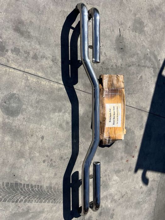 Хромирана задна броня за Isuzu D-max