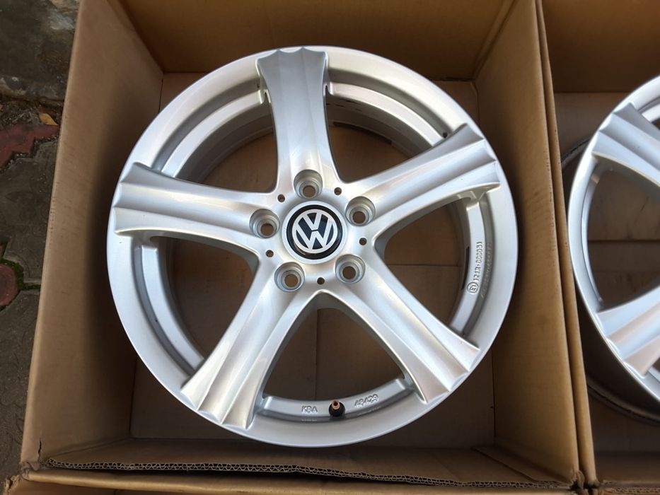 jante aliaj 16; 5x112; Vw Golf 5,6,7,8, Caddy,Touran, Jetta,Golf Plus