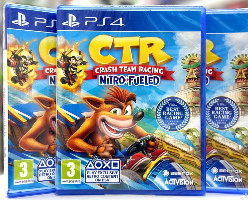 PS4 Game Crash Team Racing (запечатанные)