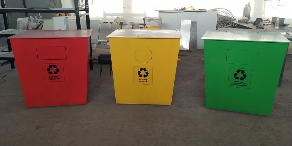 Миллий дукон, Cooperation da xam bor. Urna. Урны металлические