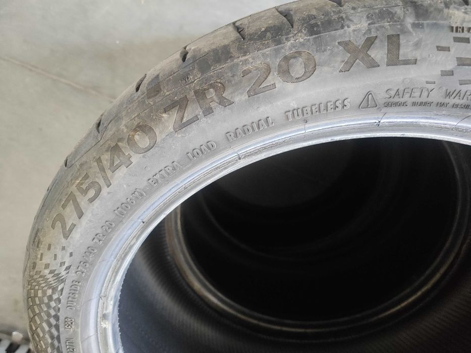 1бр. летни гуми 275/40/20 Continental