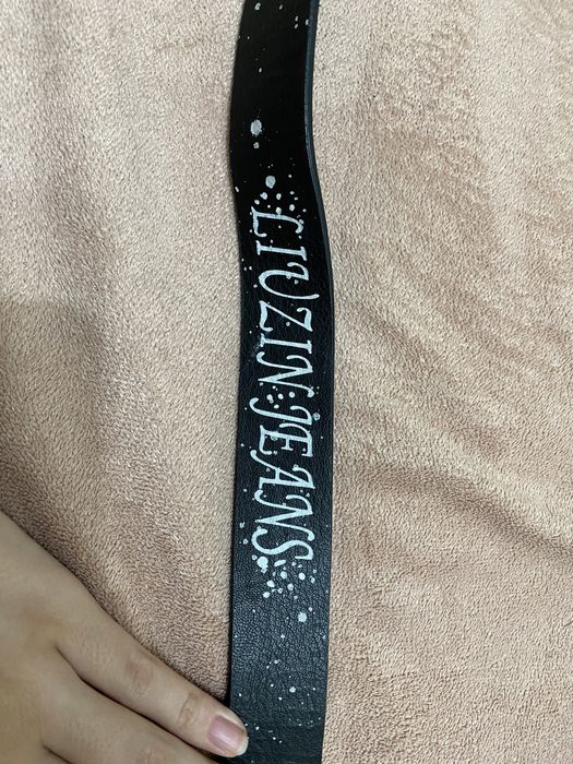 Черен дамски колан