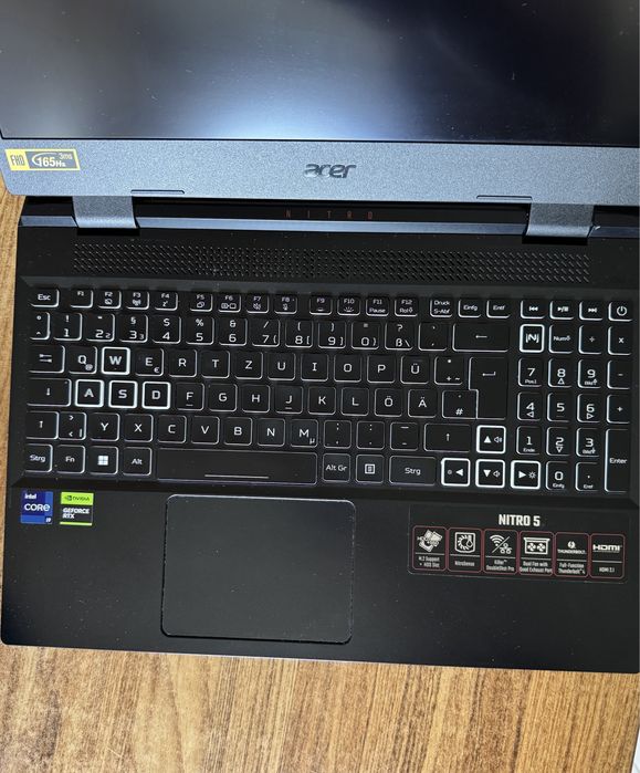 Acer Nitro 5 i9-12900H RTX 4060 8GB 16GB DDR5 SSD 1TB 165Hz