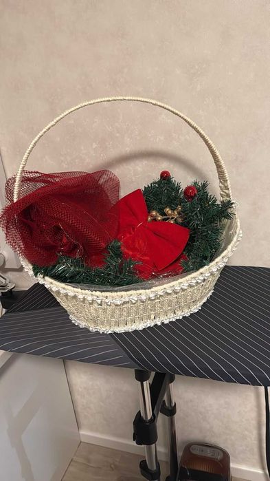 Корзина плетенная