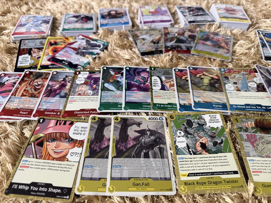 Vand one piece Op15 bulk 212 carti (C, UC, L, Don, R, SR)