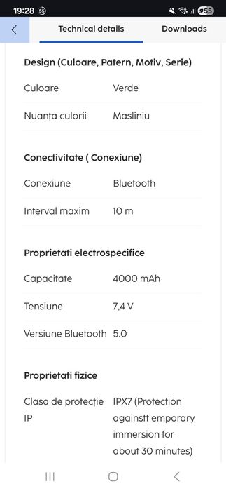 Boxă Portabilă Hama Soldier L 20W Rezistentă la apă