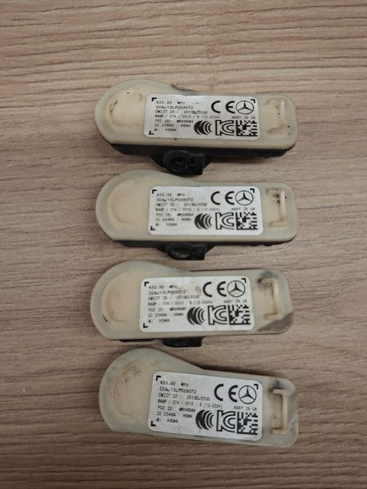 TPMS датчици Mercedes 433 MHz – оригинални – комплект 4 бр