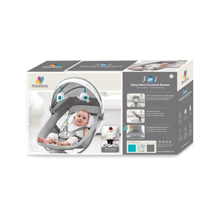 Balansoar copii 3 in 1, Electric, cu Plasa Tantari, Perna Detasabila,