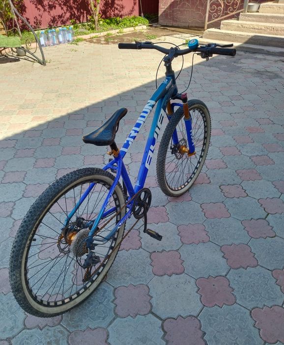 Велосипед синий Авия