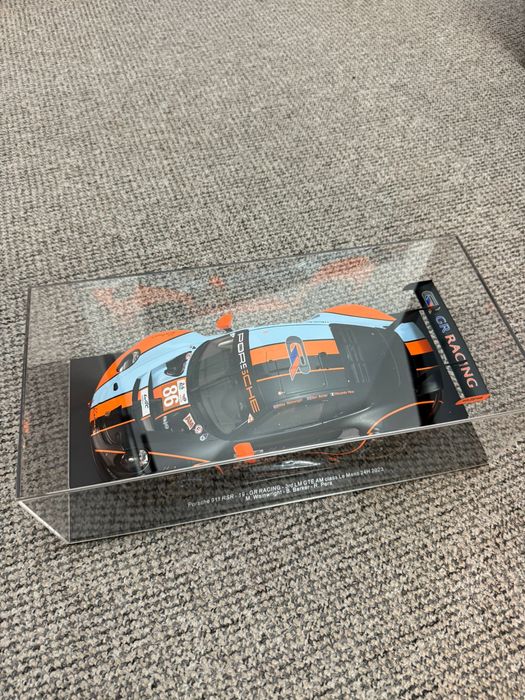 Macheta 1:12 Porsche 911 RSR-19 n°86 3rd 24h Le Mans 2023 Noua