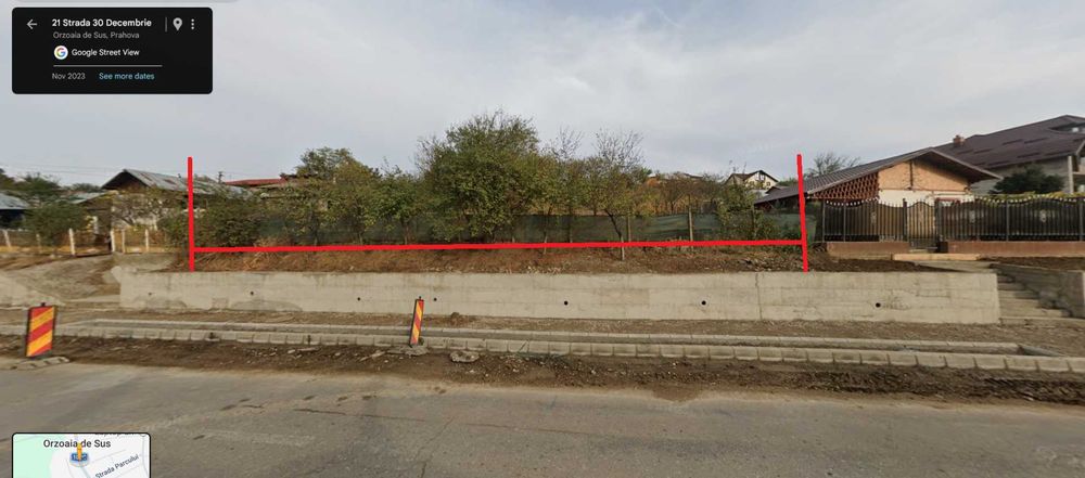 teren 1500mp strada 30 Decembrie Urlati, Prahova