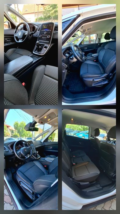 Vând Renault Grande Scenic IV 1750cm³,120cp,fabr.2021,7 lucuri, euro6