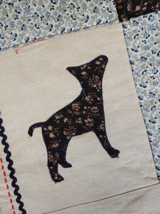 Одеяло детское лоскутное, стеганое