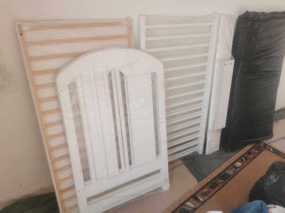 Ново_бебешко легло tymon 60x120 + матрак