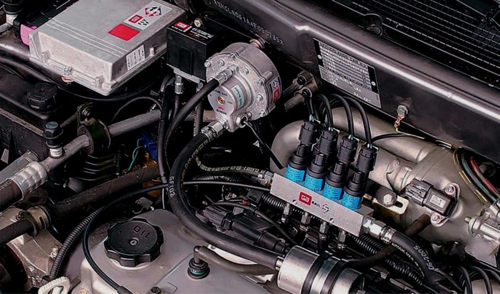 Propan ustanovka balon ornatish prapan