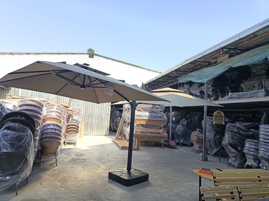 Садовый зонт шатёр навес китай завод  33 33