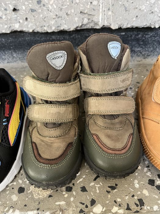 Обувки за момче  24,25(пума) 26 lasocki боти естествена кожа 26 номер