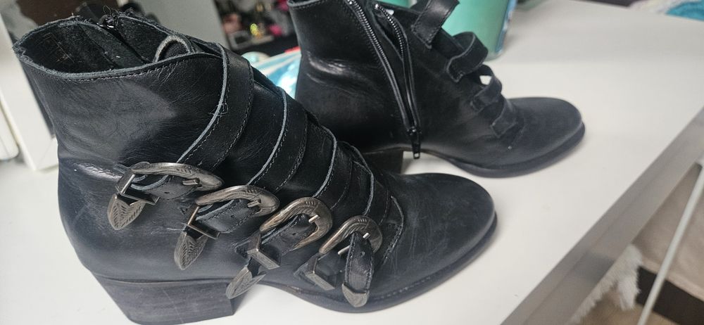 Ghete piele naturala