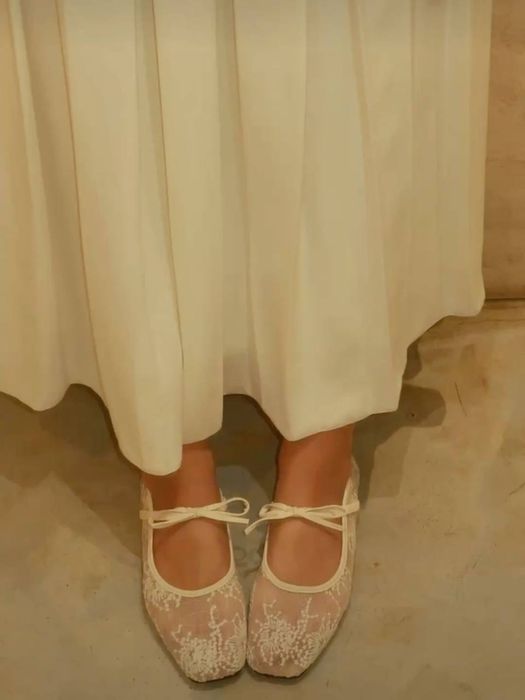 Новые балетки с бантиком