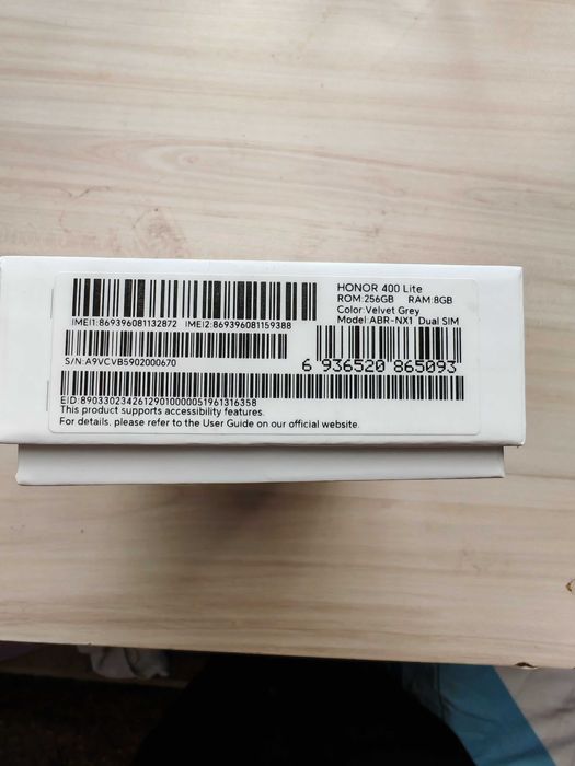 Honor 400 lite 256gb