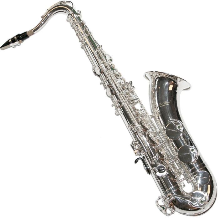 Saxofon Tenor ARGINTIU curbat Nou Karl Glaser Sax Saxophone Si b