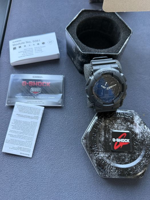 Casio G Shock GA-100-1A1ER NOU