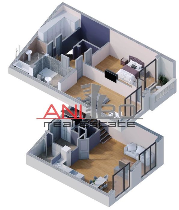 Мезонет в София-Банкя площ 176 цена 282000