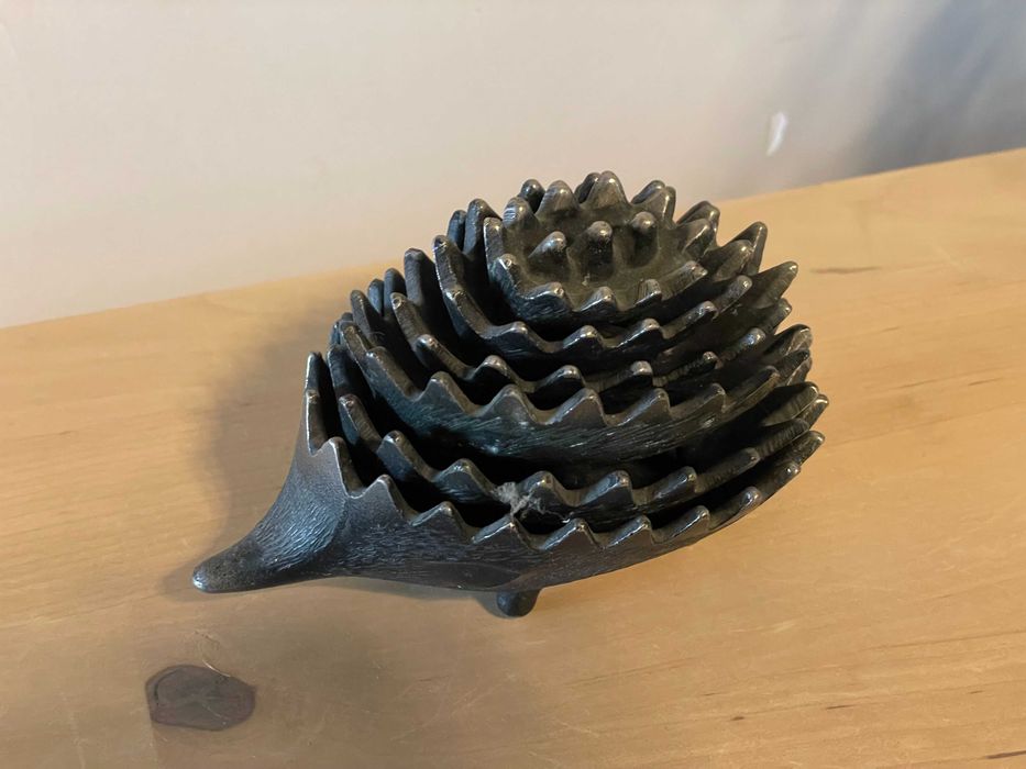 Метален пепелник таралеж - 6 части