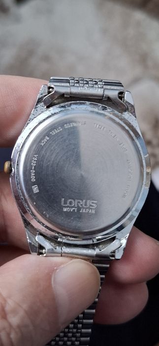 LORUS ceas de mînă bărbătesc pe baterie, curea metalică originală.