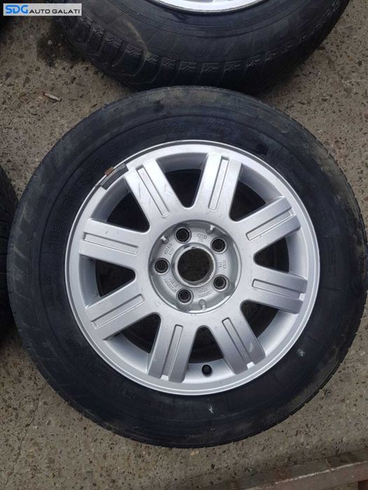 Set 4 Jante Roti Aliaj 5x112 195 65 R15 7JX15H2 ET45 7JX15H2 ET45 VW Golf 5 2004 - 2008 Cod 4B0601025B