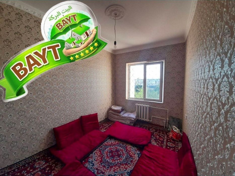 2х комнатная 2×6Балкон Сергели-4 Продаётся квартира •