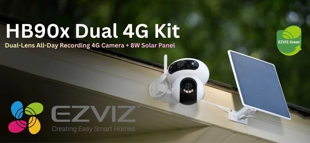 Kamera CS-HB90X/SP   (4MP+4MP)      WiFi +4G