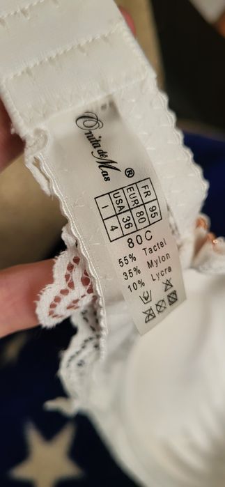 Sutien push up alb dantela 80C