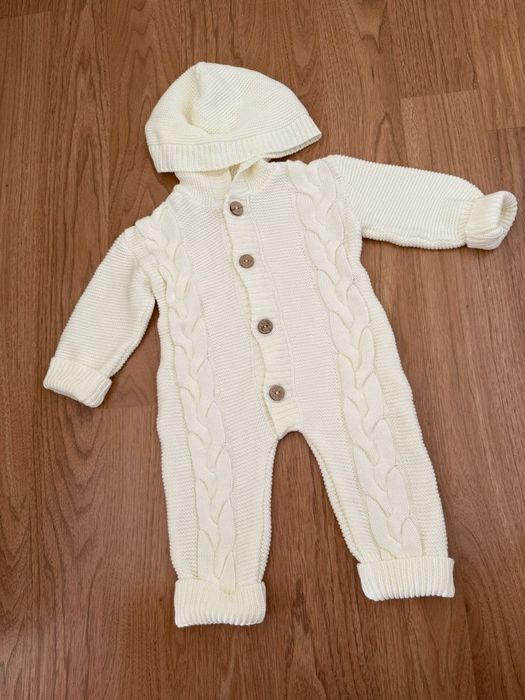 Вязанный комбинезон