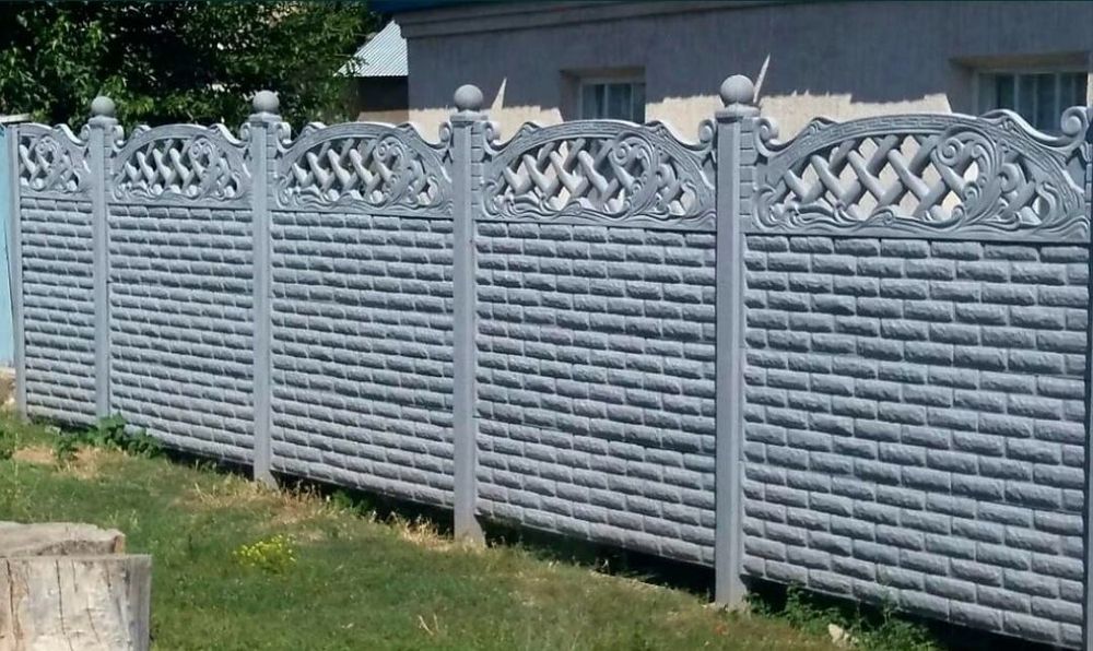 Еврозабор Ограждения Забор Коршау Шлакоблок