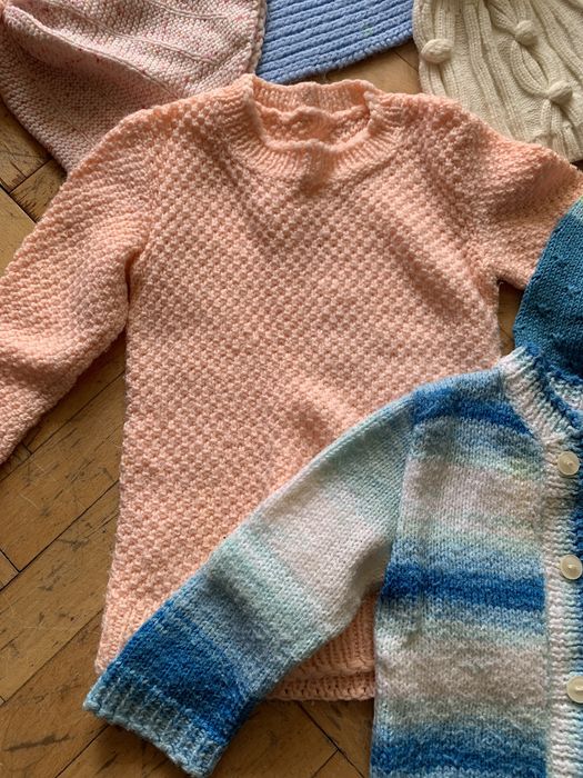 Плетени детски дрехи - всичко 10€